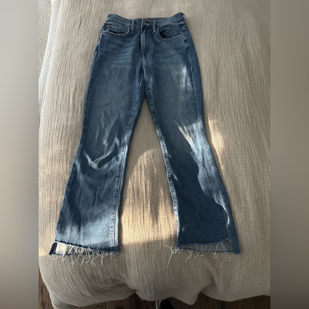 Mother insider crop step fray jeans - Picture 2 of 3